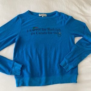 WILDFOX CHRISTMAS RUDOLPH SWEATSHIRT